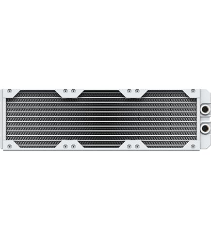 Alphacool RAD HPE-45 Volledig Koperen 280mm Radiator - Wit Alphacool RAD HPE-45 Volledig Koperen 280mm Radiator - Wit