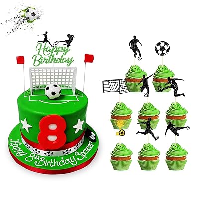 Soccer Party Theme Decorations : Amazon Com Soccer Party Decoration Set Disposable Tableware Suite Soccer Party Supplies Football Party Supplies Soccer Theme Balloons For Kids Soccer Fans Birthday Party Toys Games : We were the purple team, the darling dreams to be exact, but these ideas can be used for any age group or team color.
