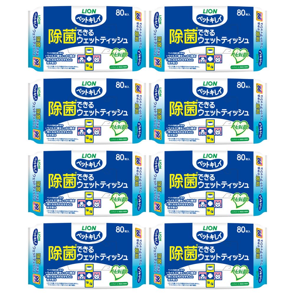 ライオン ペットキレイ 除菌できるウェットティッシュの商品画像
