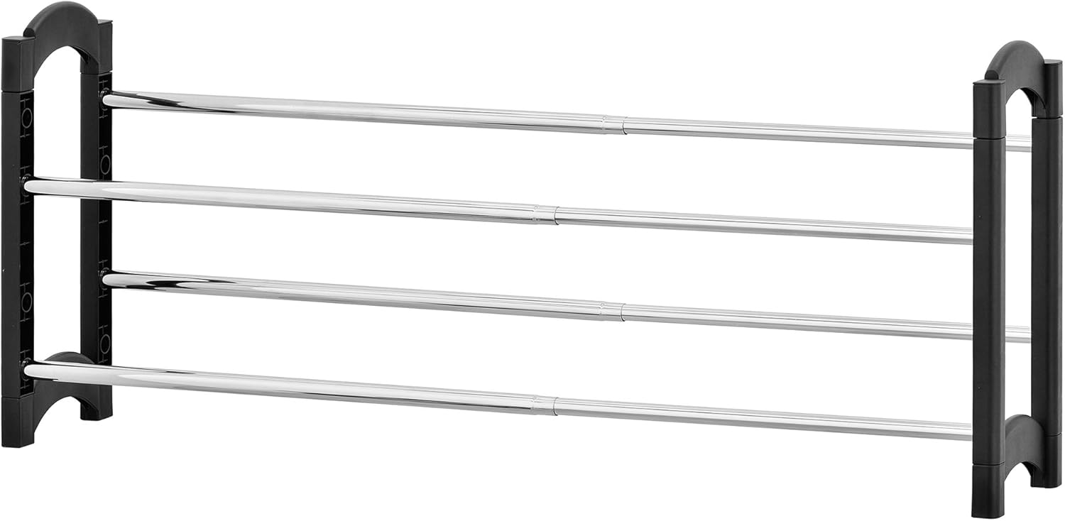 Best Furinno Pine Solid Wood 4-Tier Shoe Rack