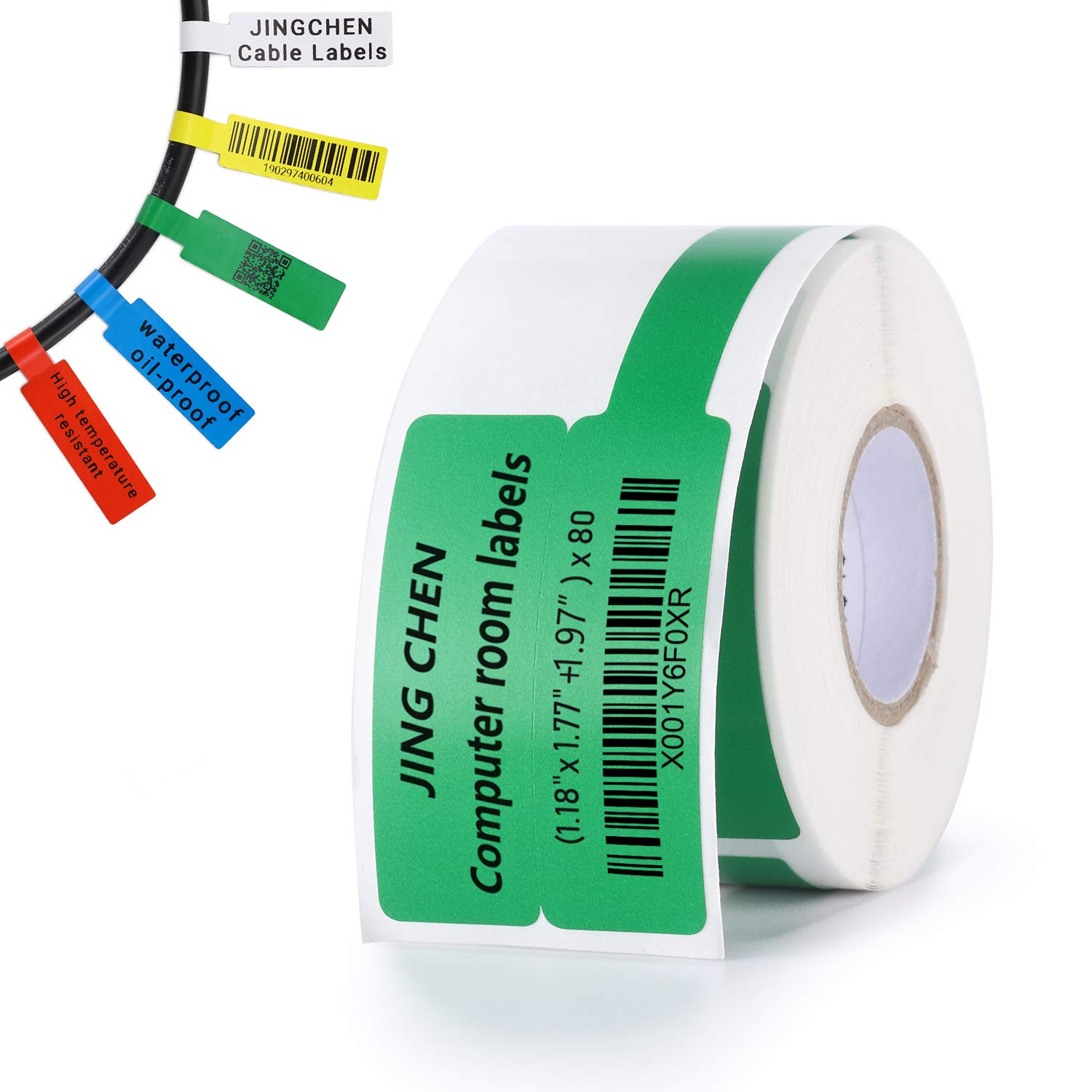 JINGCHEN Thermal Cable Label Paper, Widely Used in