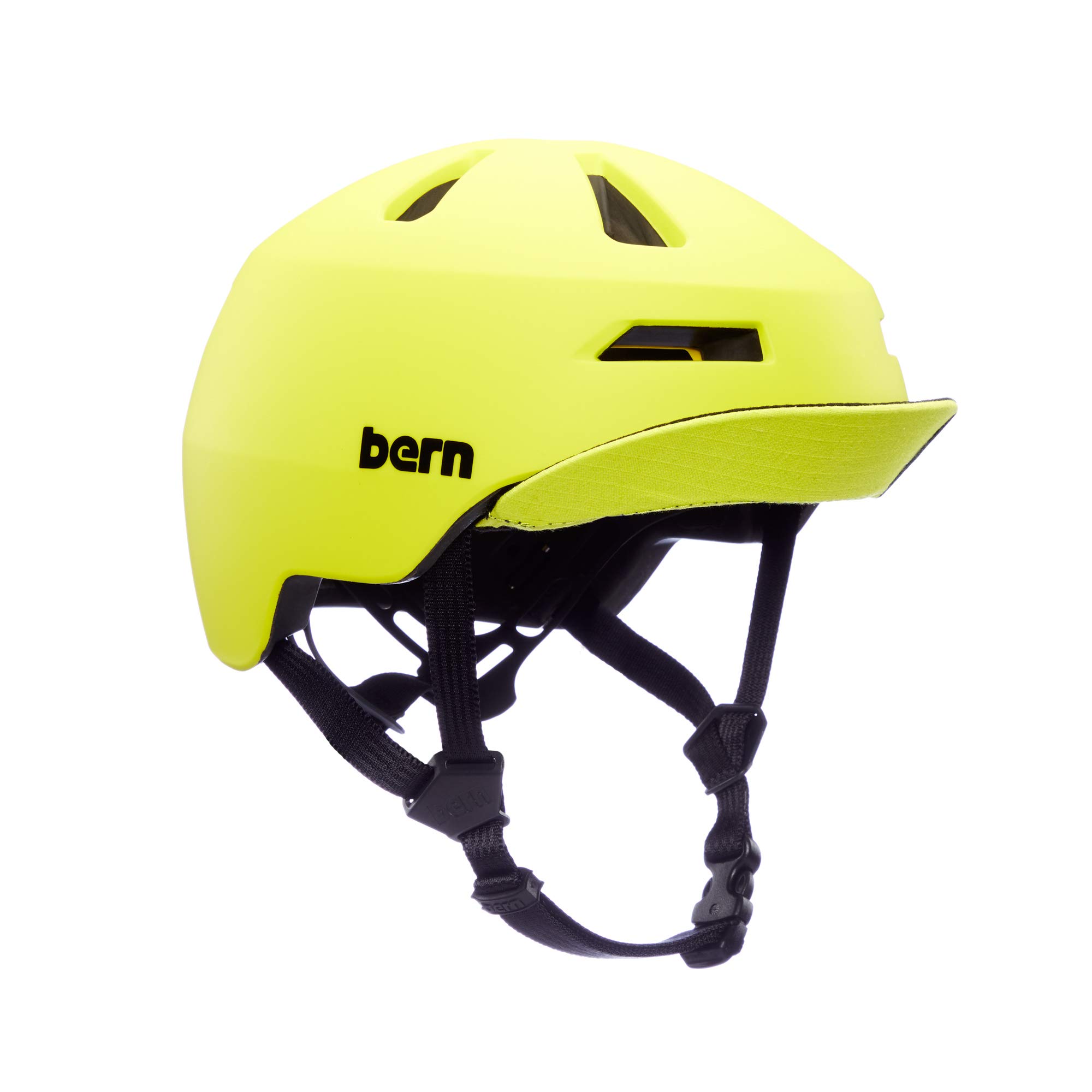 Bern Unisex-Youth NINO 2.0 MIPS Cycling Helmet, Matte Lime, MED