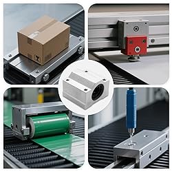 4Pcs SCS6UU Linear Motion Ball Bearing Slide Block