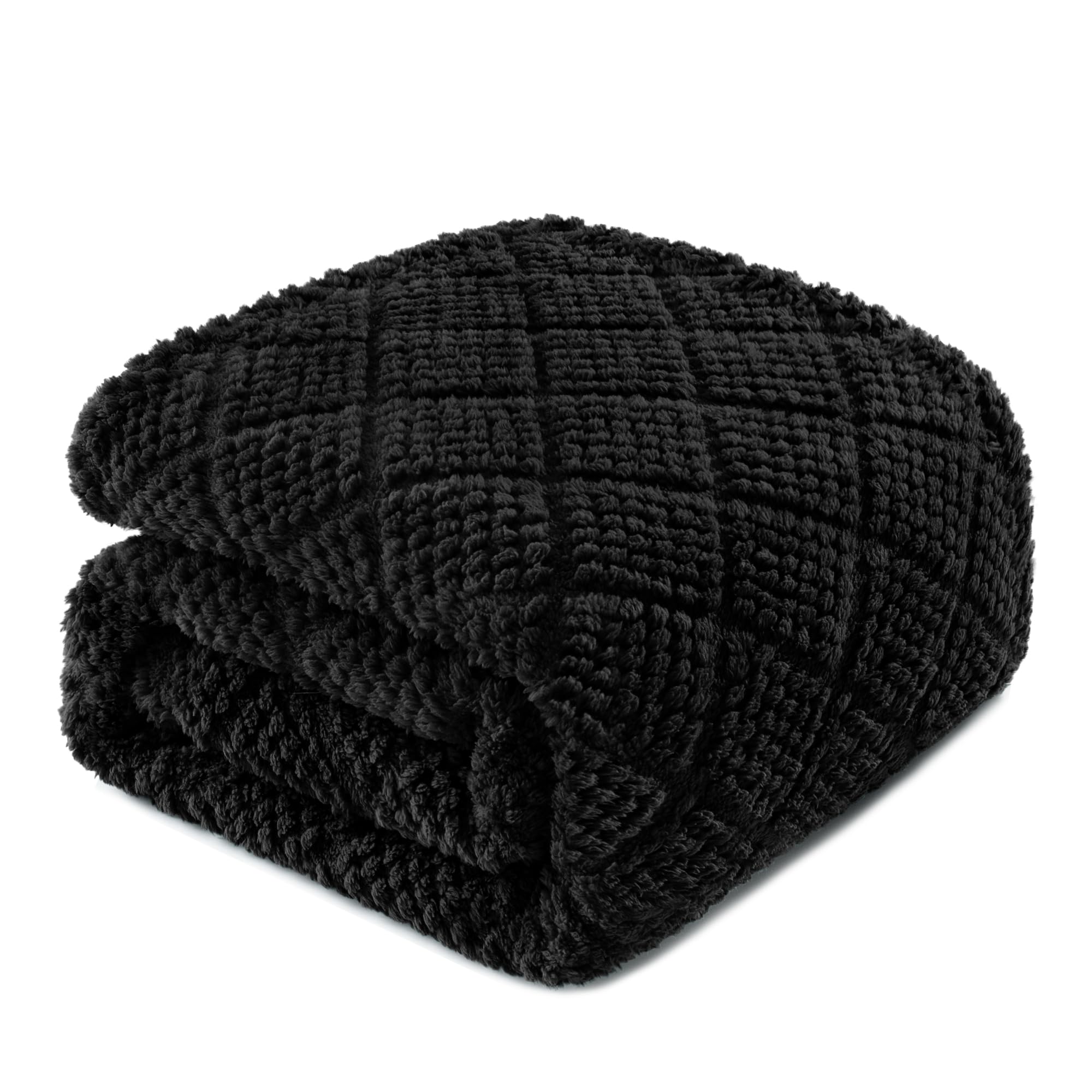 Whale Flotilla Fuzzy Fleece Throw Blanket for