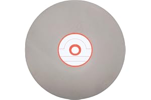 CAQUXIL Diamond Flat Lap Disc 6 Inch 1500 Grit, 1/2 Inch Arbor, Diamond Flat Lap Wheel for Gemstone Glass Ceramics, Grinding Sanding Disc, Lapping Polishing Disc