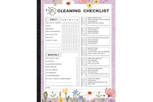 Cleaning Checklist: A Household Schedule for Daily, Weekly, and Monthly Chores