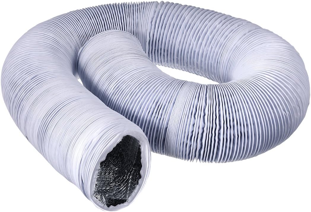 uxcell 4 Inch Aluminum Foil Duct Hose Grow Tent Room Ventilation System