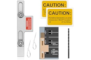 JYXKA Generator Interlock Kit Suitable for Square D Generator Interlock Kit for Homeline Meter Main 150 or 200 amp Breaker