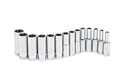 GEARWRENCH 14 Piece 3/8" Drive 6 Pt. Deep Socket