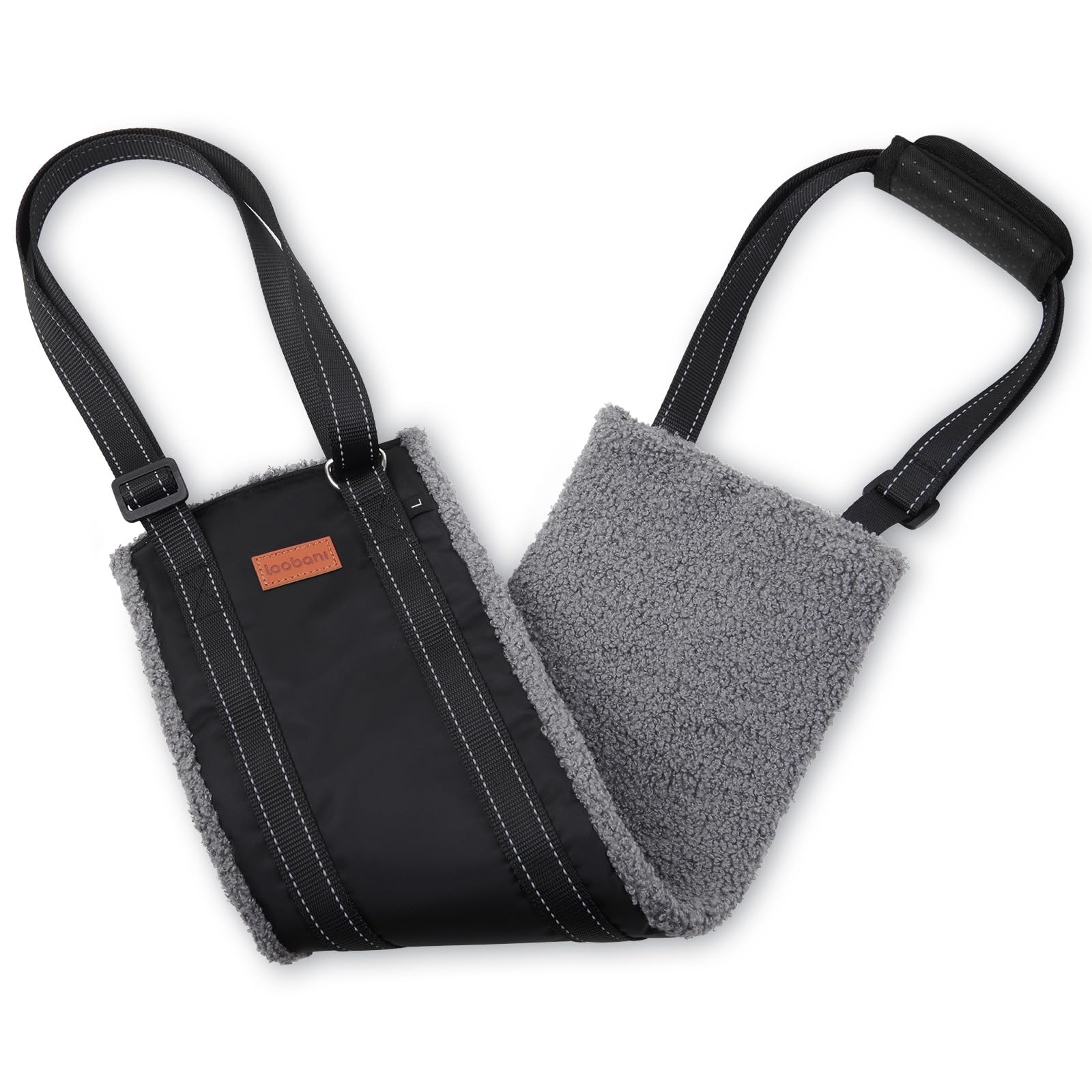 Photo 1 of LOOBANI Portable Dog Sling for Back Legs, Hip Support Harness to Help Lift Dogs Rear for Canine Aid and Old K9 Cruciate Ligament Rehabilitation