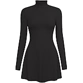 CIDER Elegant Black Dress Versatile Long Sleeve Dress Women's Formal Dresses Party/Clubbing