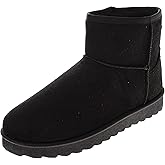Avalanche Men Winter Boots - Fashion Ankle Boot Suede Shoes (Adult Sizes 8.5-13)