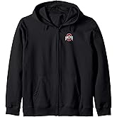 Ohio State Buckeyes Left Chest Icon Zip Hoodie
