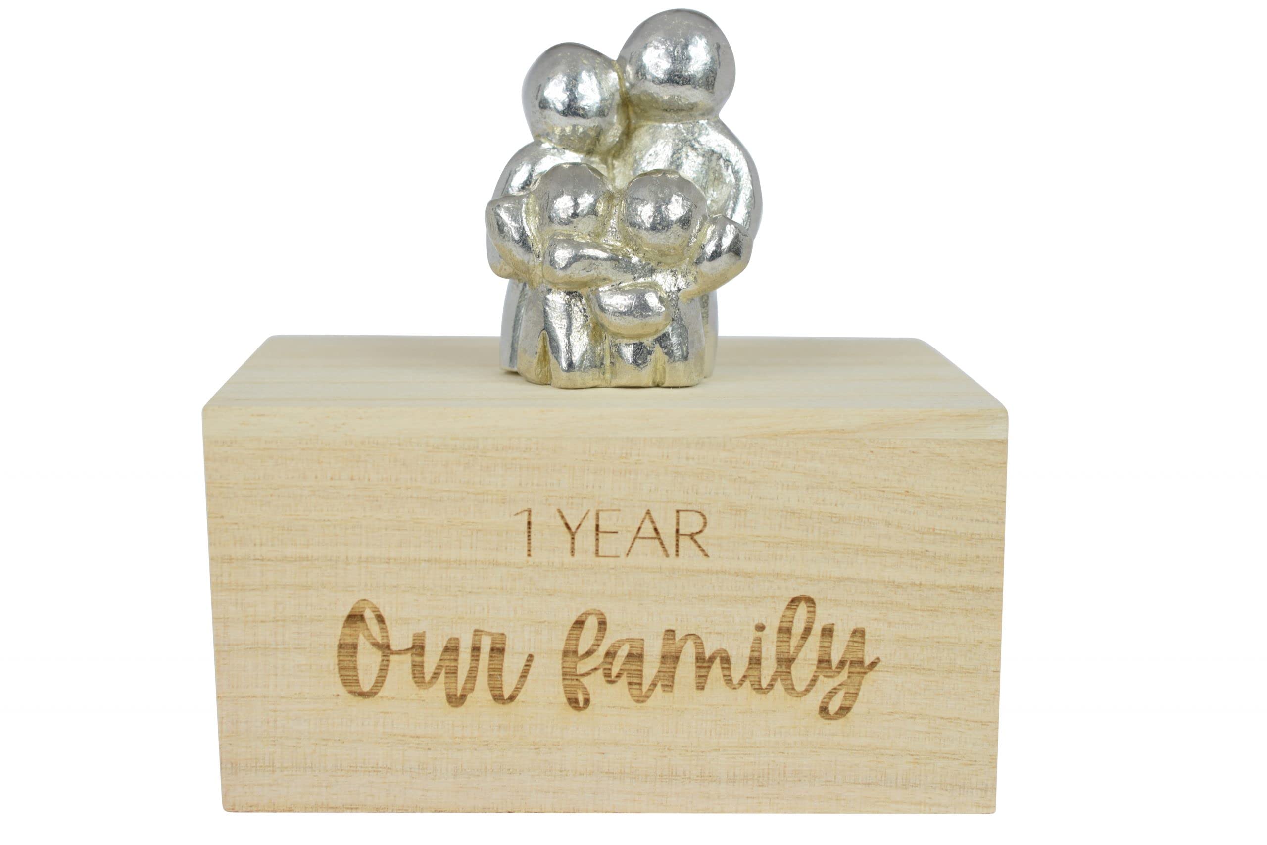 1 Year Anniversary Our Little Hugging Choose The Amount of Children (2 Children)