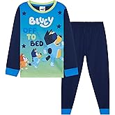 Bluey Boys Long Sleeve Pajama Set, Sleepwear Pajamas For Kids - Gifts For Boys