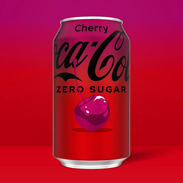 COCA-COLA CHERRY ZERO SODA, 12 FL OZ (PACK OF 12)