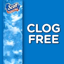 Scott ComfortPlus Toilet Paper, 36 Mega Rolls = 144