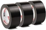 WELSTIK Professional Duct Tape 3 Pack 48mm x 27m Waterproof Gaffer Tape