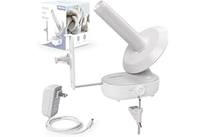 Winartton Electric Yarn Winder for Crocheting, Yarn Ball Winder 10 oz Large Capacity, Automatic Yarn Cake Winder Spinner Baller Roller Swift Spooler, Crocheting Tools Supplies (Patented)