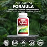 Best Naturals L Arginine L Citrulline Complex 1000 mg 250 Tablets view 5