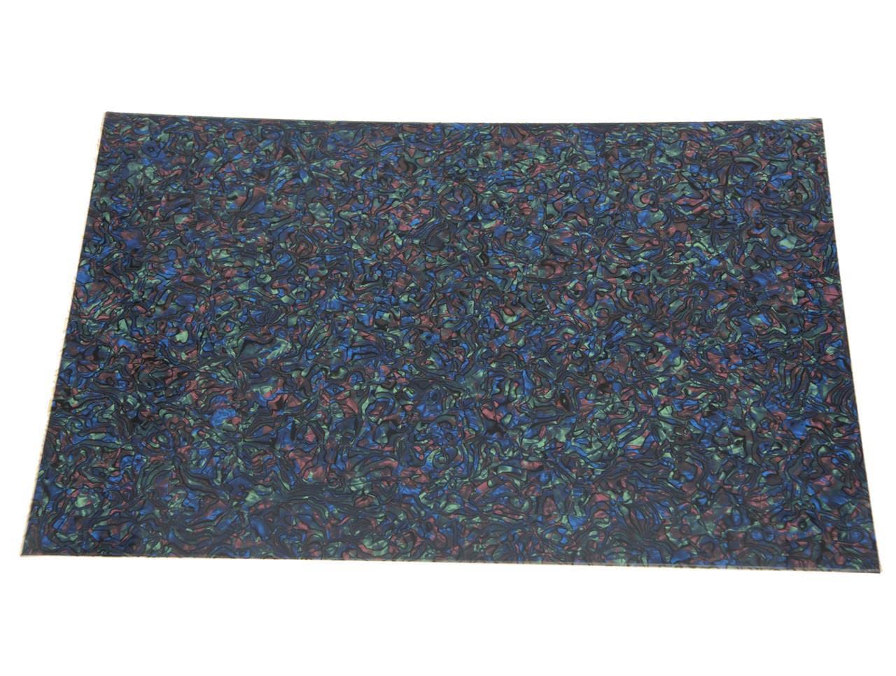 Dopro Uncut 11"x17" DIY Blank Guitar Bass Pickguard Material Sheet Scratch Plate Material Sheet 29x43cm Abalone Pearl (Cut Your Own Pickguard)