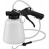 ARES 70923-1-Liter Vacuum Brake Fluid Bleeder - Hanging Hook and Locking Trigger Allows for Hands Free Operation
