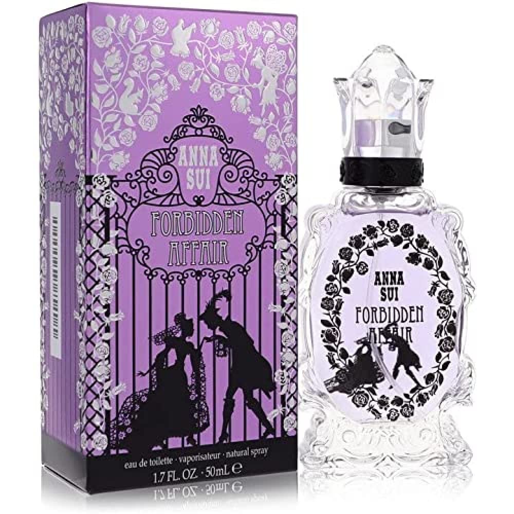 ANNA SUI Forbidden Affair Eau de Toilette Spray For Her, 50 ml, (Pack of 1)