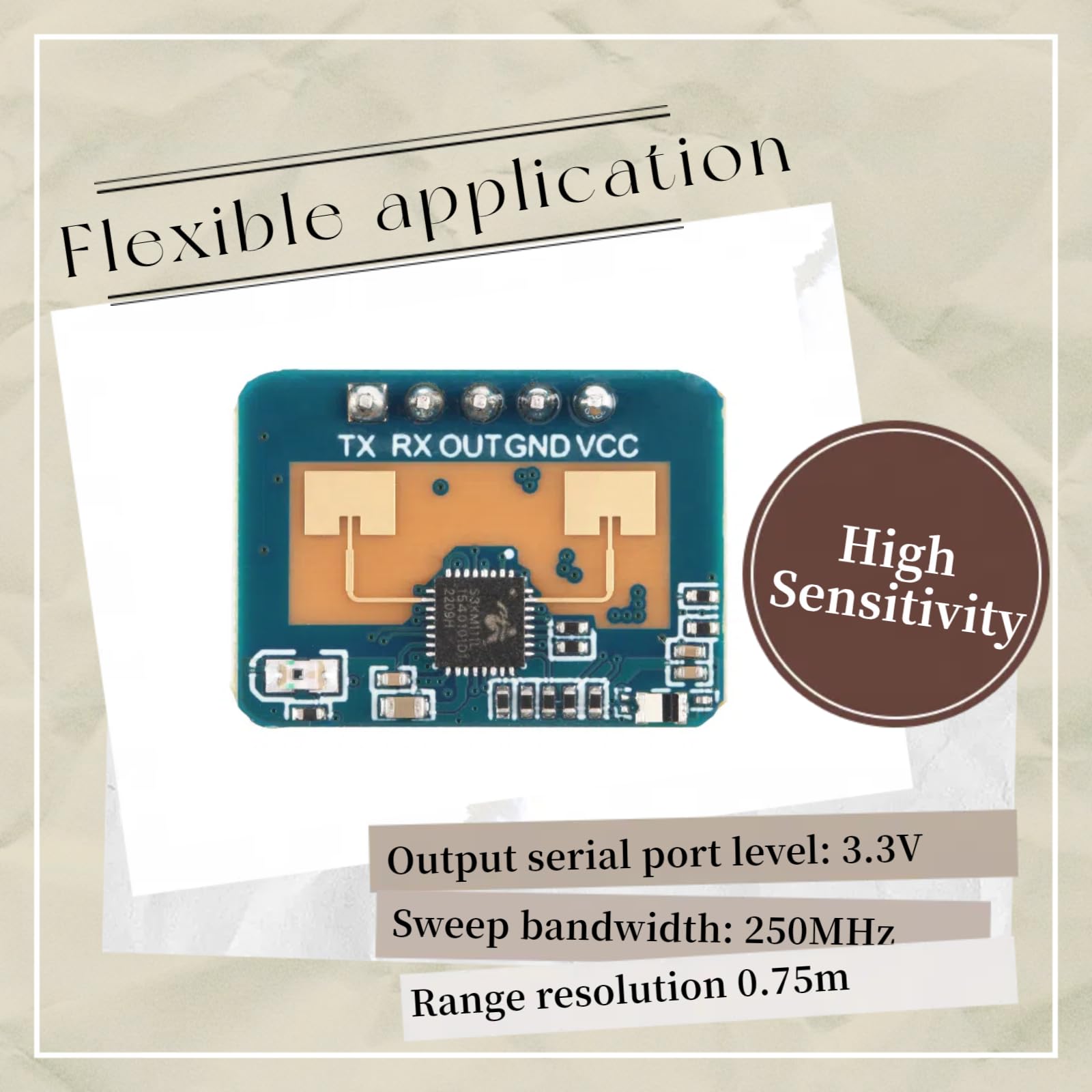 Mua EC Buying LD2410C Sensor Module HLK-LD2410 Human Presence Radar ...