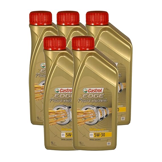 5x1 Liter Castrol EDGE Professional C1 5W-30 mit TITANIUM FST®