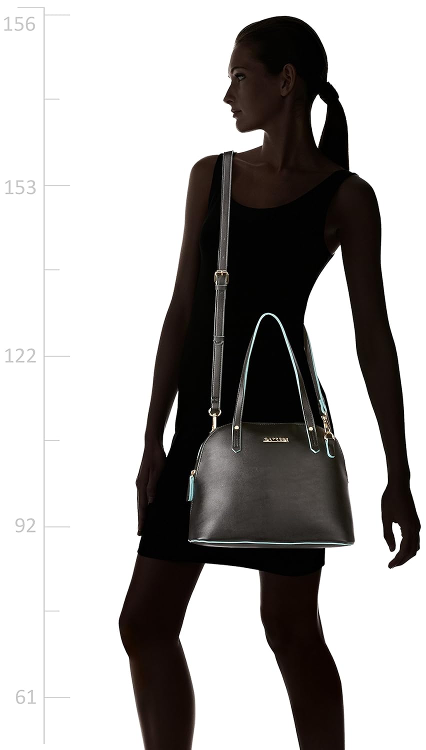 caprese pema women's satchel (black) ()