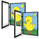 [2 Pack] Kids Art Frames, 10x12.5 Front Opening