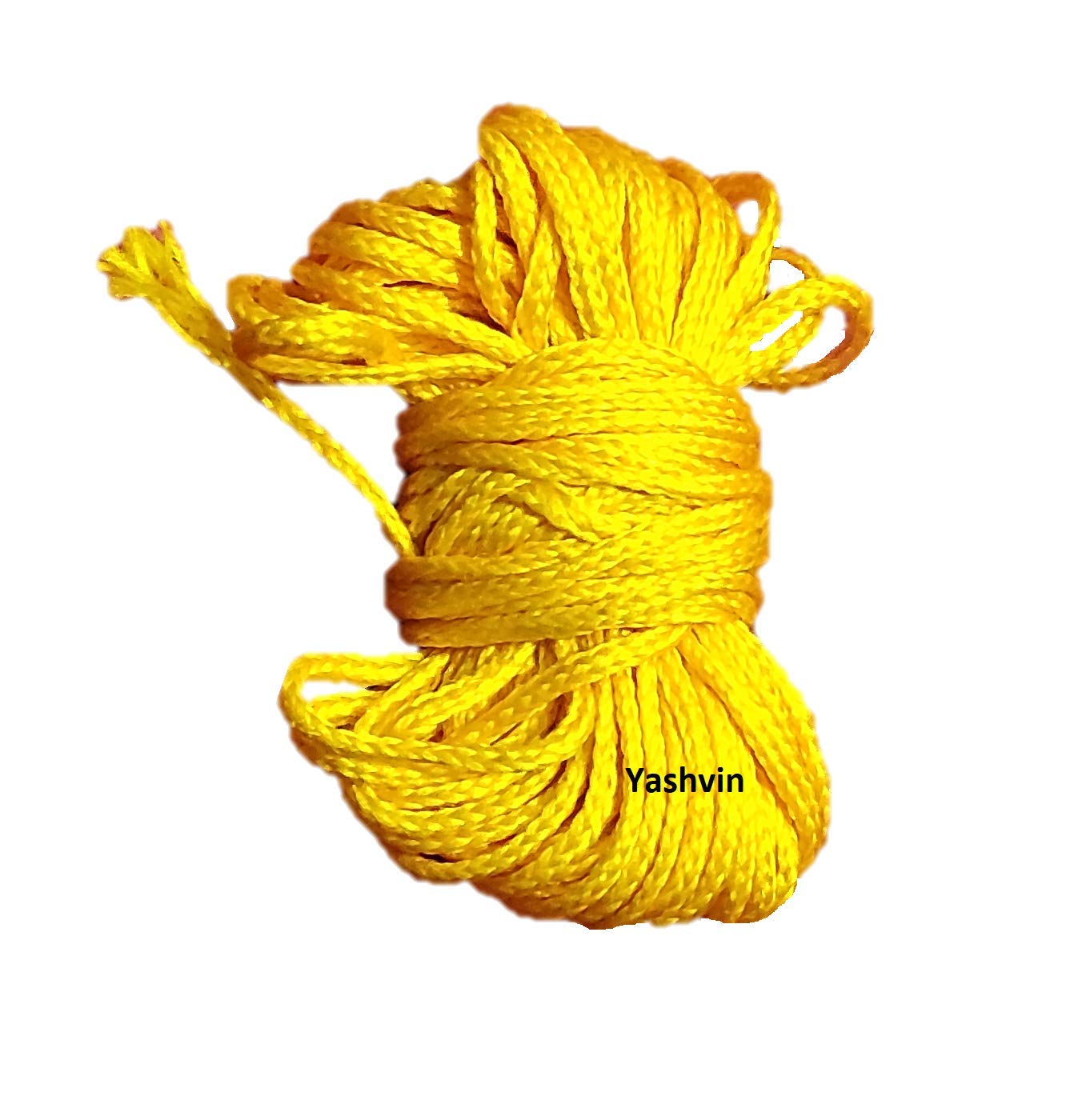 Buy Yashvin Silk Peela Dhaga Sacred Thread for Puja and Religious