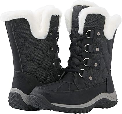 women's fleece lined winter boots