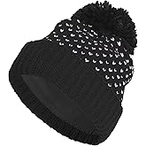 Adidas Womens Pom Knit Golf Beanie