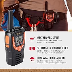 Cobra ACXT345 Weather-Resistant Walkie Talkies
