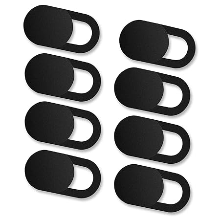 iVoler [8er Set] Webcam Abdeckung, Slider Camera Cover Ultra dünne Webcam Cover Privacy-Schutz Kamera Abdeckung für MacBook, 