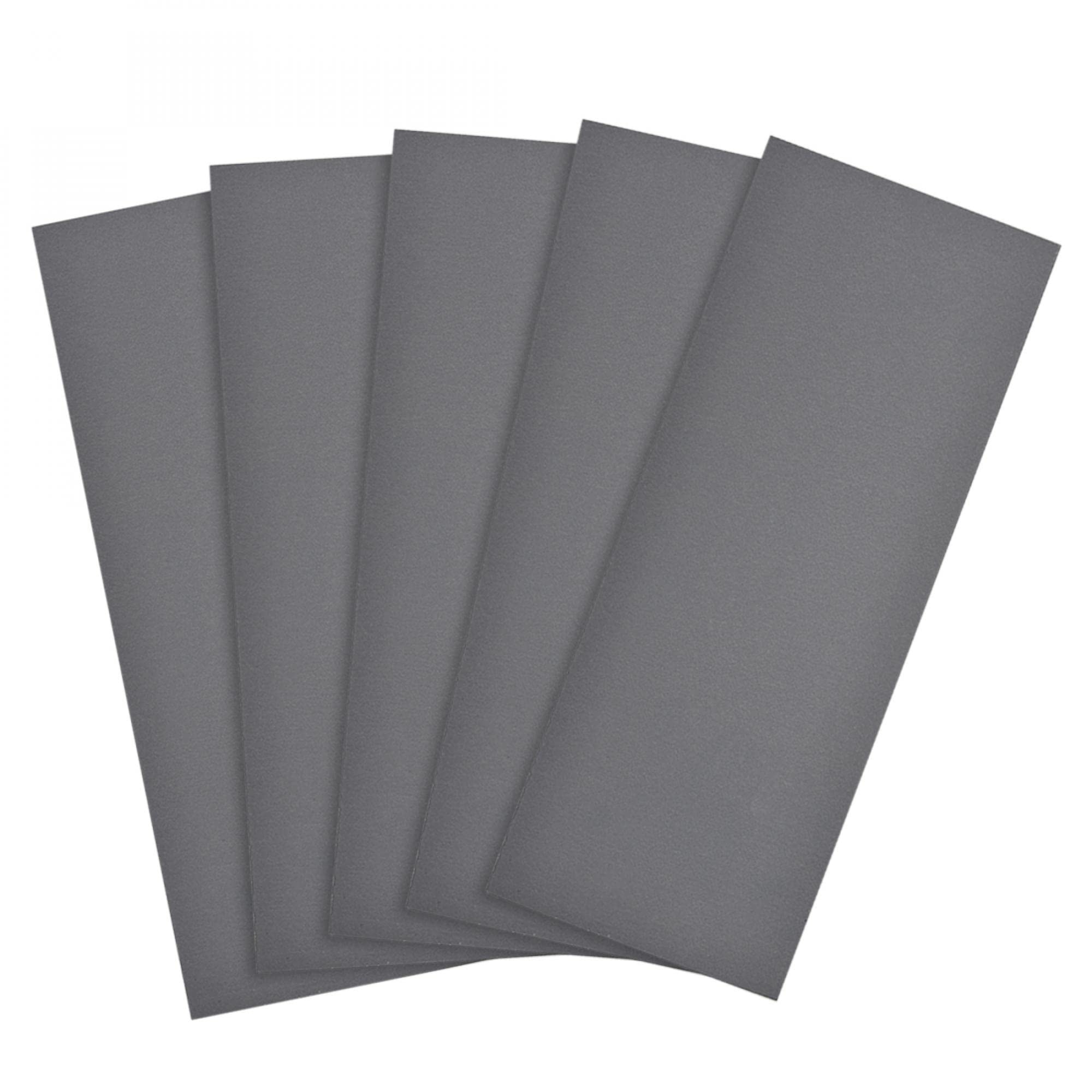 sourcing map 2000 Grits Sanding Sheets 9-inch x 3.6-inch Wet Dry Silicon Carbide Sandpaper for Wood Furniture Metal Polishing 5pcs