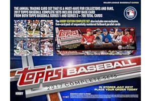 2017 Topps Complete Hobby Baseball Factory Set of 700 Cards (+5 Bonus Parallel Cards)