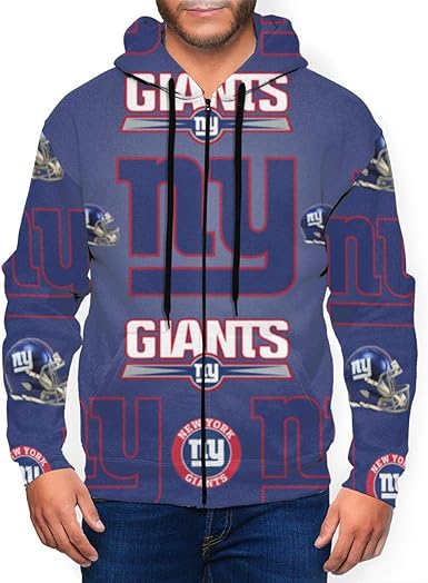new york giants zip up hoodie