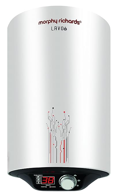 Morphy Richards Lavo EM 10-Litre Vertical Storage Water Heater (White)