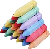 Joyin 24 Pcs Cone Shaped Non-Toxic Washable Sidewalk Chalk Set view 2