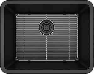 Amazon.com: Lexicon Platinum Quartz Composite Kitchen Sink ...