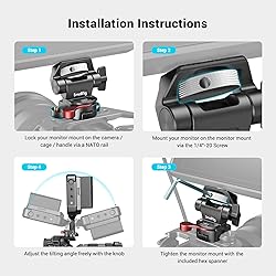 SMALLRIG Field Monitor Mount with NATO