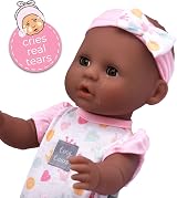 John Adams Tiny Tears Baby Doll 38cm Crying Wetting Interactive Doll view 4