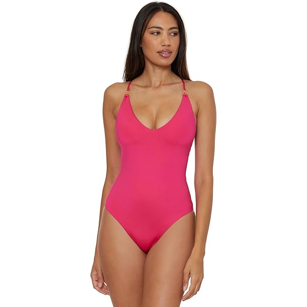 Trina Turk Women's Standard Monaco Halter One Piece Swimsuit