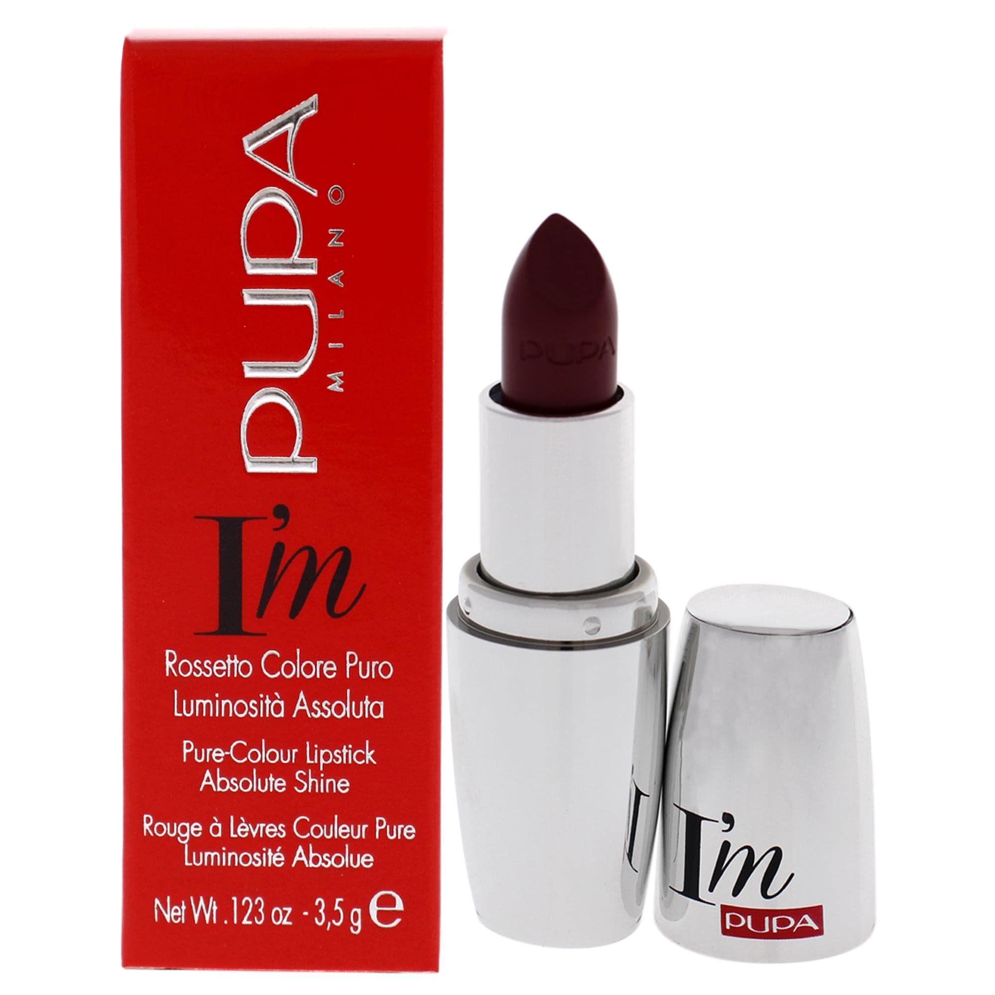 Pupa Milano I Am Pure-Colour Lipstick - 422 Fancy Violet For Women 0.123 oz Lipstick