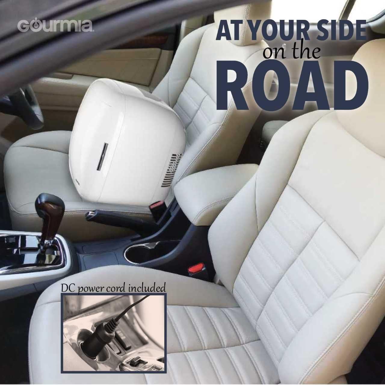 gourmia 9 can mini fridge