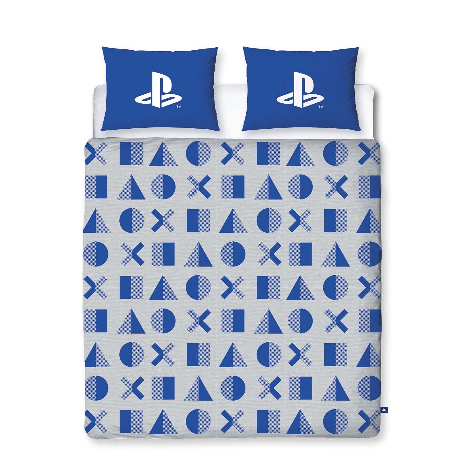PlayStation Official Duvet Cover Layer Design | Reversible 2 Sided Bedding Duvet Cover, Pillow Case Included (Double)