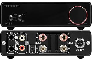 KGUSS Topping PA5 II Balanced AMP 100W x 2 Class D Audio Amplifier(Black)