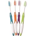 FRESHMINT (144 Pack) Individually Wrapped Premium Toothbrushes, Oversized Easy Grip Rubber Handle, Soft Multi Color Nylon Bristles, Bulk Packed, No Cutting or Tearing Apart Required.
